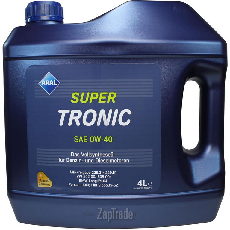 ������ �������� ����� Aral SuperTronic,  � ��������-�������� � ������