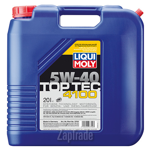 ������ �������� ����� Liqui moly Top Tec 4100,  � ��������-�������� � ������
