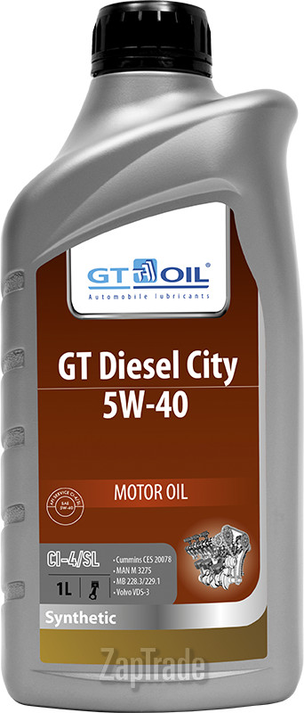 ������ �������� ����� Gt oil GT Diesel City,  � ��������-�������� � ������