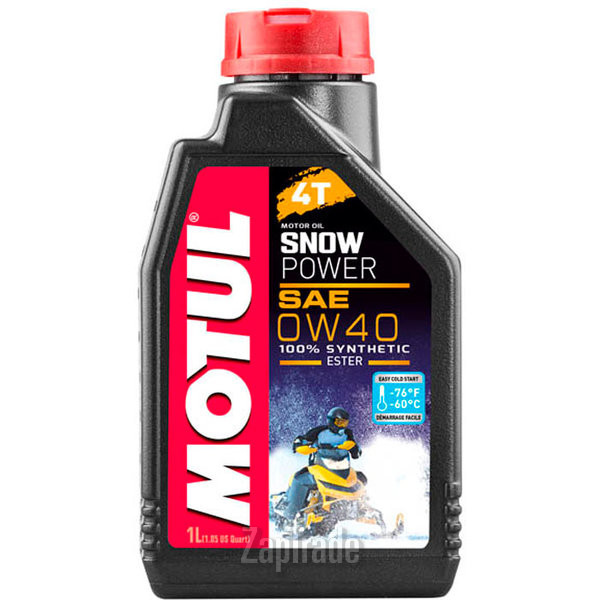 ������ �������� ����� Motul Snowpower 4T,  � ��������-�������� � ������