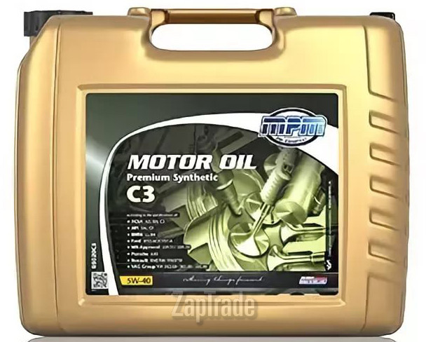 ������ �������� ����� Mpm oil Premium Synthetic C3,  � ��������-�������� � ������