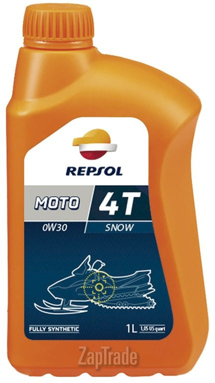 ������ �������� ����� Repsol MOTO SNOW 4T 0W30,  � ��������-�������� � ������