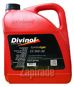 ������ �������� ����� Divinol Syntholight CC 0W-30,  � ��������-�������� � ������