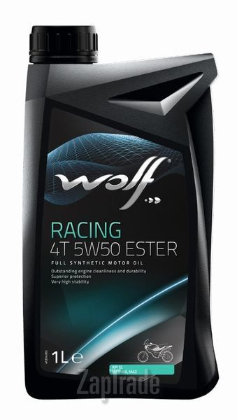 ������ �������� ����� Wolf RACING 4T 5W50 ESTER,  � ��������-�������� � ������