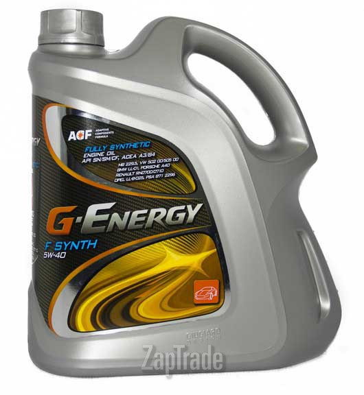������ �������� ����� G-energy F Synth 5W-40,  � ��������-�������� � ������