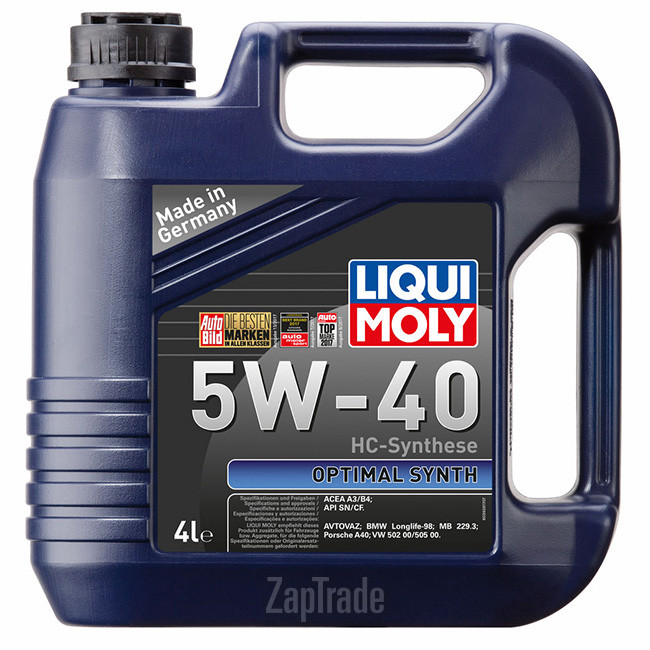 ������ �������� ����� Liqui moly Optimal Synth,  � ��������-�������� � ������