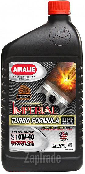 ������ �������� ����� Amalie Imperial Turbo Formula,  � ��������-�������� � ������
