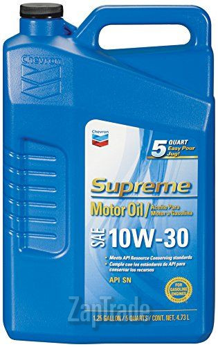 ������ �������� ����� Chevron Supreme Motor Oil 10W-30,  � ��������-�������� � ������