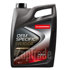 ������ �������� ����� Champion oil OEM SPECIFIC 5W30 C4,  � ��������-�������� � ������