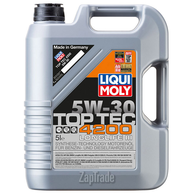 ������ �������� ����� Liqui moly Top Tec 4200,  � ��������-�������� � ������