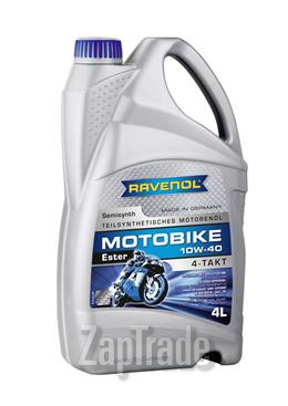 ������ �������� ����� Ravenol Motobike 4-T Ester,  � ��������-�������� � ������