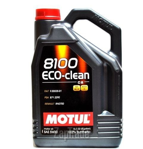 ������ �������� ����� Motul 8100 Eco-clean,  � ��������-�������� � ������