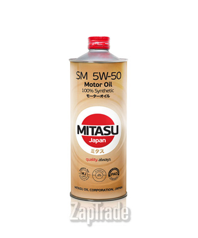 ������ �������� ����� Mitasu MOTOR OIL SM 5W-50,  � ��������-�������� � ������