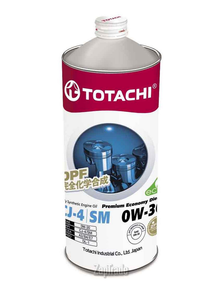 ������ �������� ����� Totachi Premium Economy Diesel Fully Synthetic CJ-4/SM,  � ��������-�������� � ������