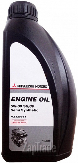 ������ �������� ����� Mitsubishi Genuine Oil Semi-Synthetic 5W-30,  � ��������-�������� � ������