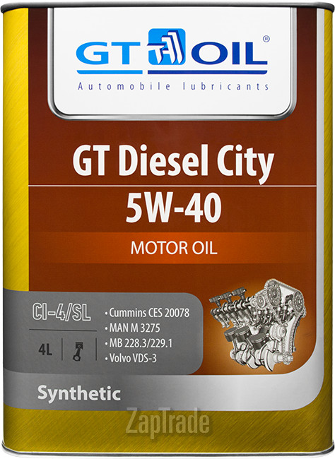 ������ �������� ����� Gt oil GT Diesel City,  � ��������-�������� � ������