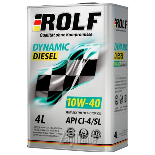 ������ �������� ����� Rolf Dynamic Diesel 10W-40,  � ��������-�������� � ������