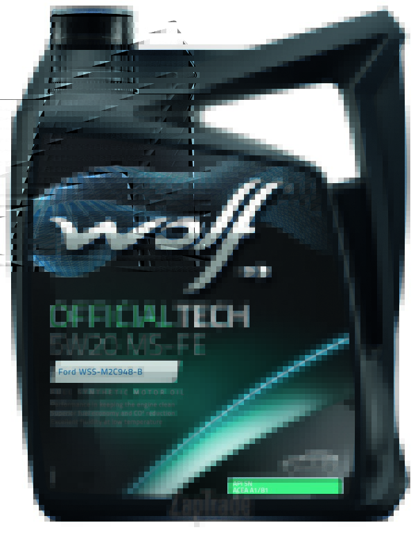 ������ �������� ����� Wolf OFFICIALTECH 5W20 MS-FE,  � ��������-�������� � ������
