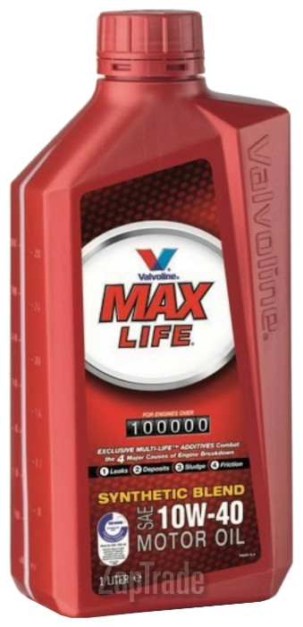 ������ �������� ����� Valvoline MAXLIFE SAE 10W-40, 1�,  � ��������-�������� � ������
