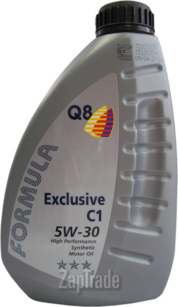 ������ �������� ����� Q8 Formula Exclusive C1 SAE 5W-30,  � ��������-�������� � ������