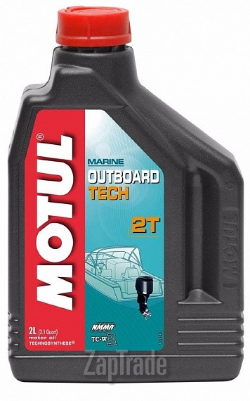 ������ �������� ����� Motul Outboard Tech 2T,  � ��������-�������� � ������
