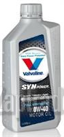 ������ �������� ����� Valvoline SynPower,  � ��������-�������� � ������