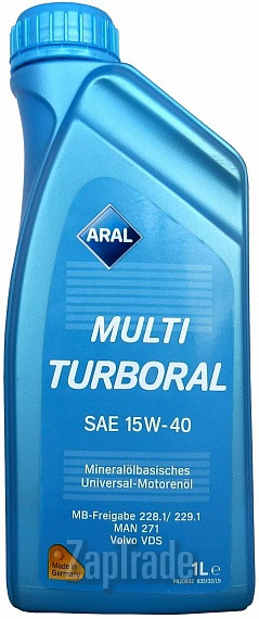 ������ �������� ����� Aral MultiTurboral,  � ��������-�������� � ������