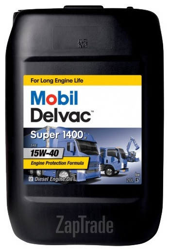 ������ �������� ����� Mobil Delvac Super 1400E,  � ��������-�������� � ������