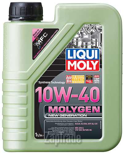 ������ �������� ����� Liqui moly Molygen New Generation,  � ��������-�������� � ������