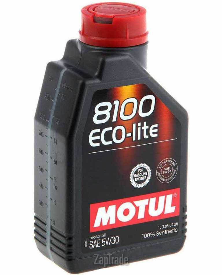 ������ �������� ����� Motul 8100 Eco-lite,  � ��������-�������� � ������