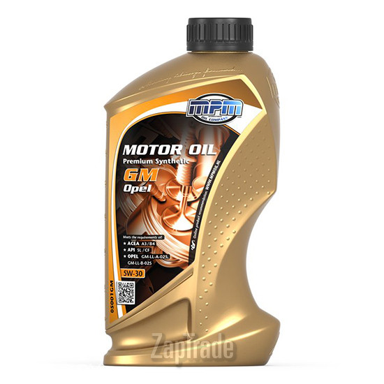 ������ �������� ����� Mpm oil Premium Synthetic GM / Opel,  � ��������-�������� � ������