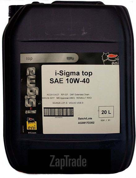 ������ �������� ����� Eni i-Sigma top,  � ��������-�������� � ������