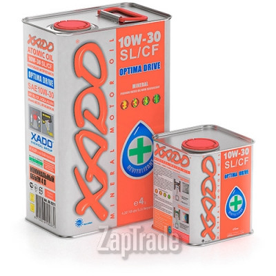 ������ �������� ����� Xado Atomic Oil SL/CF,  � ��������-�������� � ������