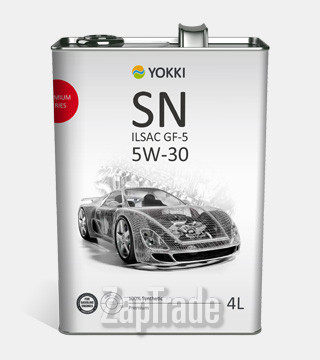 ������ �������� ����� Yokki SAE 5W30 API SN Premium,  � ��������-�������� � ������