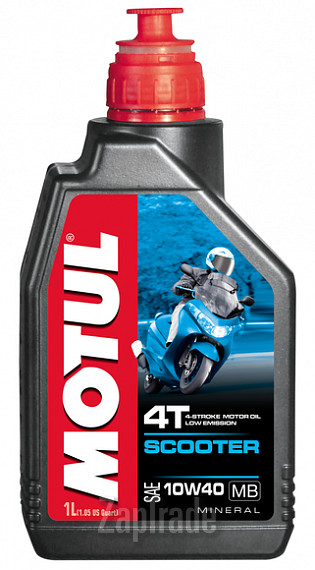 ������ �������� ����� Motul Scooter 4T 10W-40 MB,  � ��������-�������� � ������