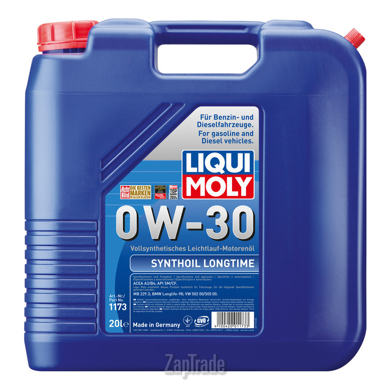 ������ �������� ����� Liqui moly Synthoil Longtime,  � ��������-�������� � ������