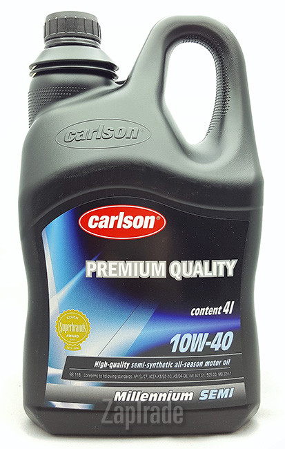 ������ �������� ����� Carlson oil MILLENIUM SEMI,  � ��������-�������� � ������