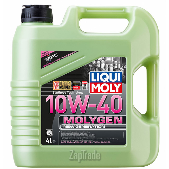 ������ �������� ����� Liqui moly Molygen New Generation,  � ��������-�������� � ������