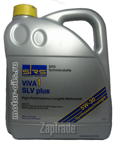 ������ �������� ����� Srs VIVA 1 SLV plus 5W-30 (ll3),  � ��������-�������� � ������