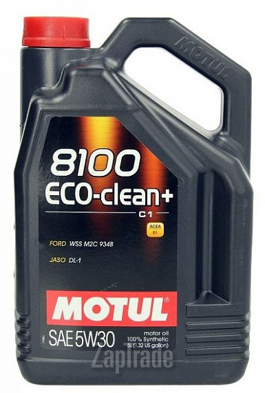 ������ �������� ����� Motul 8100 Eco-clean+,  � ��������-�������� � ������