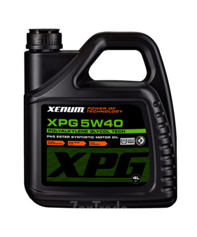 ������ �������� ����� Xenum XPG 5W40 ��������������������� �� ��������� ������ PAG,  � ��������-�������� � ������