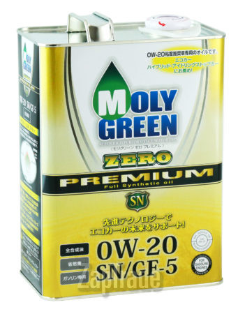 ������ �������� ����� Molygreen GREEN ZERO PREMIUM,  � ��������-�������� � ������
