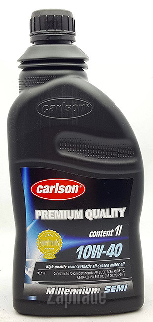 ������ �������� ����� Carlson oil MILLENIUM SEMI,  � ��������-�������� � ������
