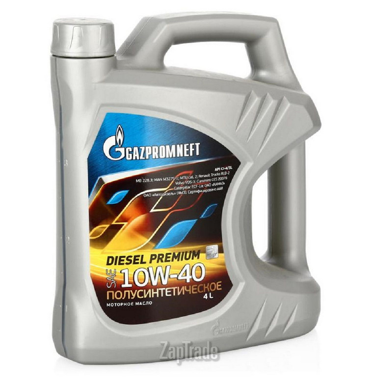 ������ �������� ����� Gazpromneft Diesel Premium 10W-40,  � ��������-�������� � ������