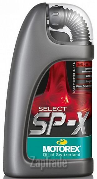 ������ �������� ����� Motorex Select SP-X,  � ��������-�������� � ������