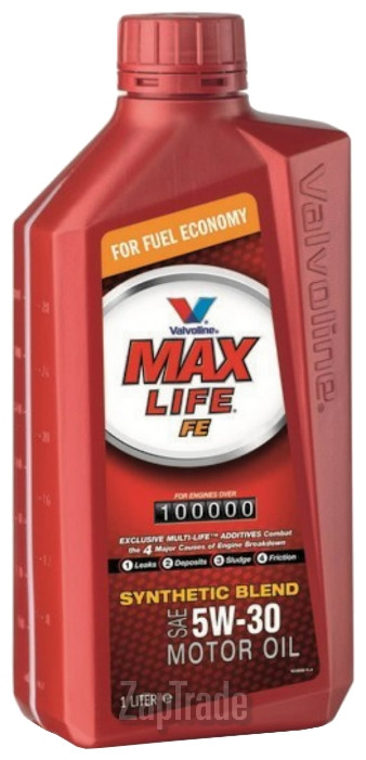 ������ �������� ����� Valvoline MAXLIFE FE SAE 5W-30, 1�,  � ��������-�������� � ������