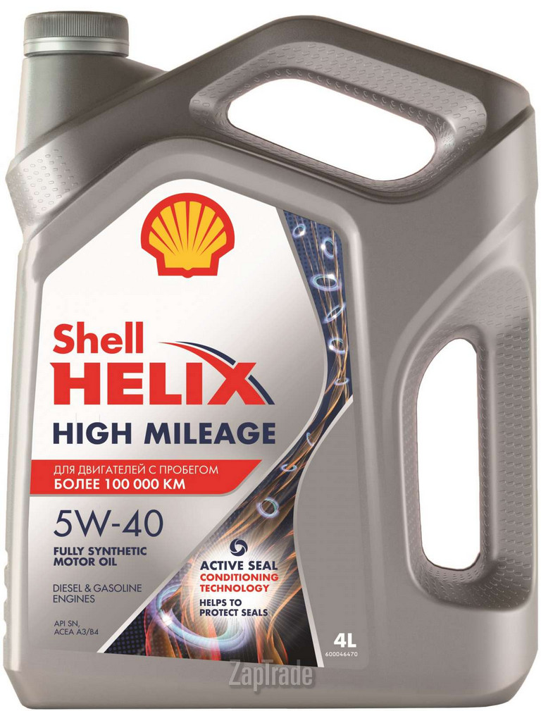 ������ �������� ����� Shell Helix High Mileage,  � ��������-�������� � ������