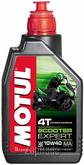 ������ �������� ����� Motul Scooter Expert 4T,  � ��������-�������� � ������