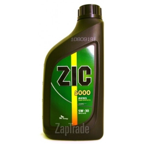 ������ �������� ����� Zic 5000 5W-30,  � ��������-�������� � ������