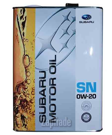 ������ �������� ����� Subaru SYNTHETIC OIL,  � ��������-�������� � ������